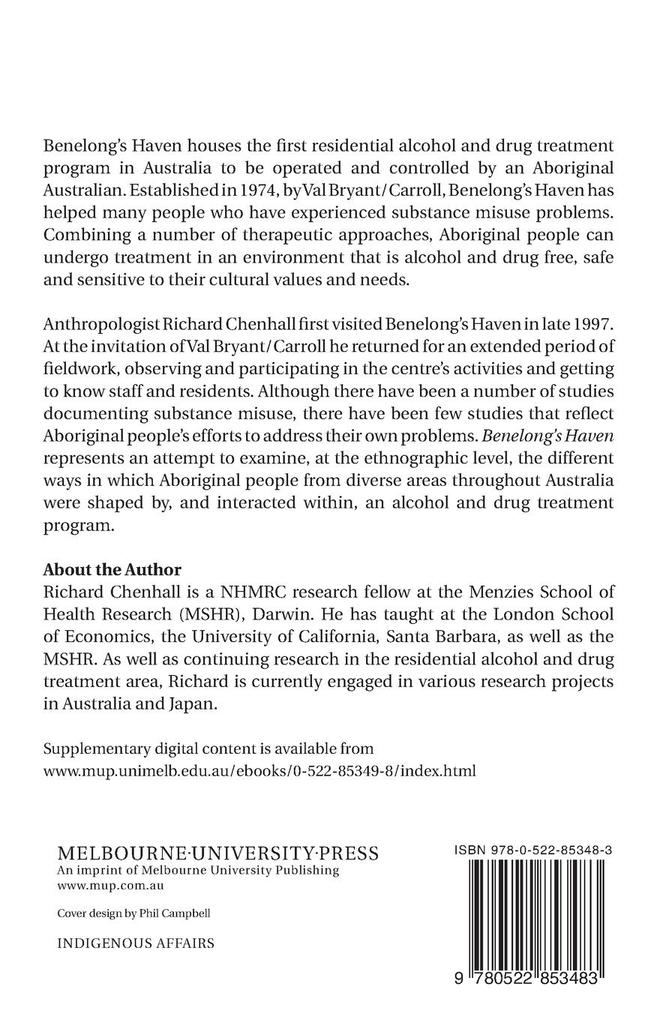 Weitere Ansicht: Benelong's Haven | Richard Chenhall