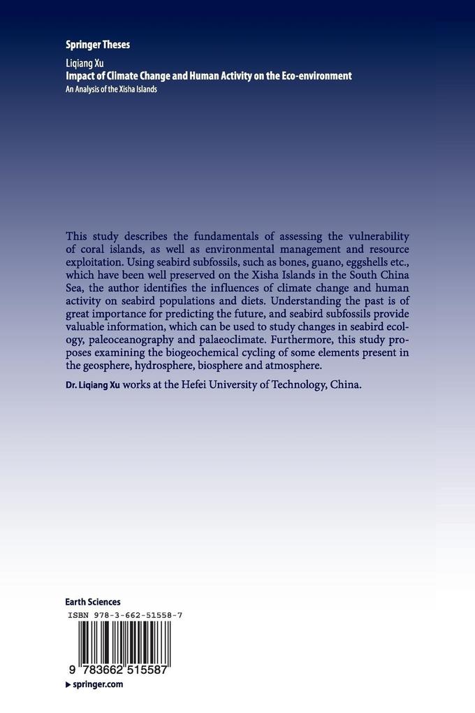 Weitere Ansicht: Impact of Climate Change and Human Activity on the Eco-environment | Liqiang Xu