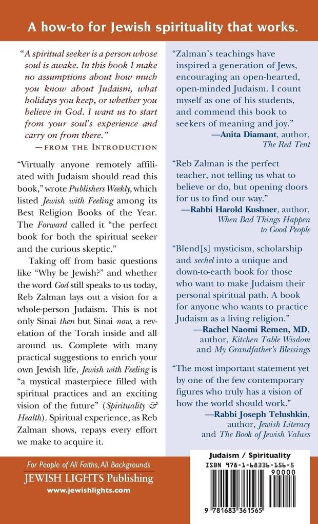 Weitere Ansicht: Jewish with Feeling | Rabbi Zalman Schachter-Shalomi