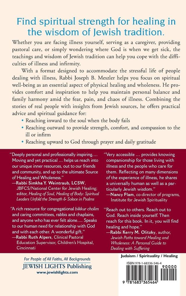Weitere Ansicht: Facing Illness, Finding God | Rabbi Joseph B. Meszler