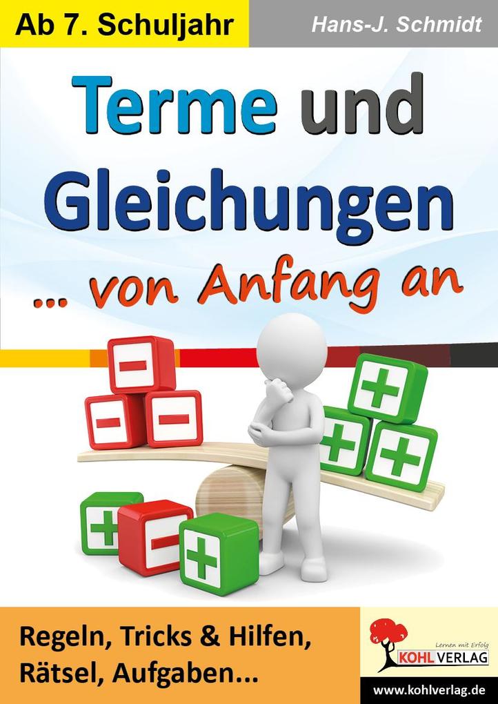 Produktbild: Terme und Gleichungen von Anfang an | Hans-J. Schmidt