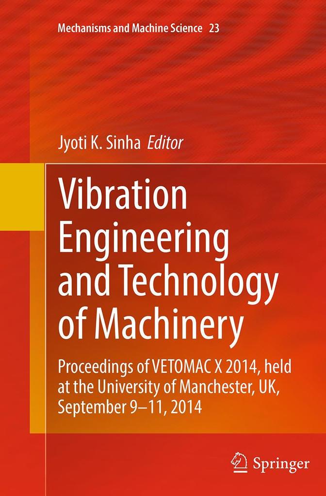 Produktbild: Vibration Engineering and Technology of Machinery