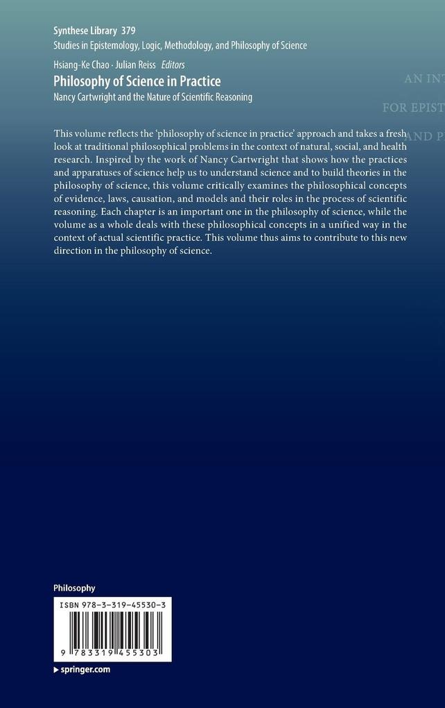 Weitere Ansicht: Philosophy of Science in Practice