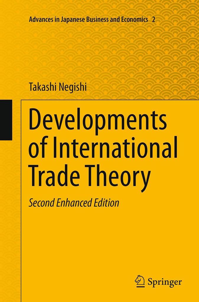 Produktbild: Developments of International Trade Theory | Takashi Negishi