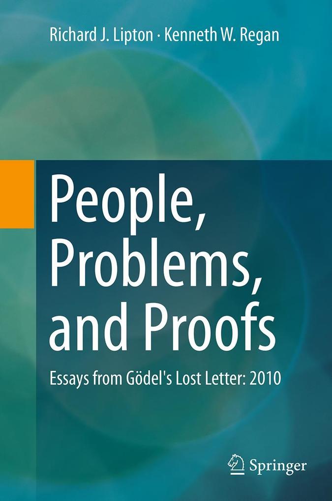 Produktbild: People, Problems, and Proofs | Richard J. Lipton, Kenneth W. Regan