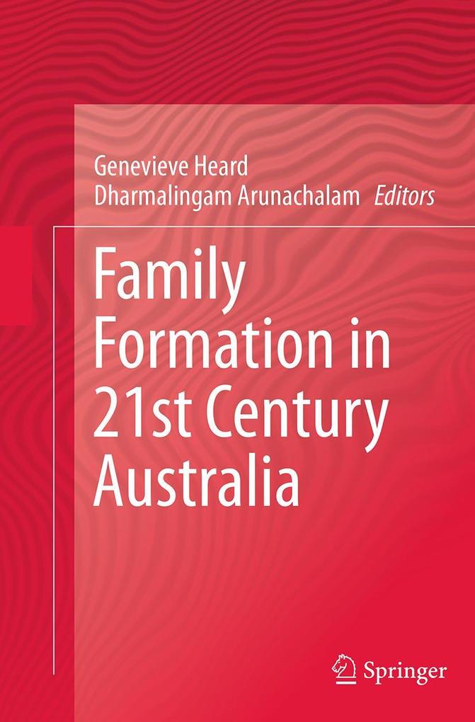 Produktbild: Family Formation in 21st Century Australia