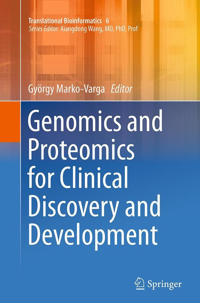 Produktbild: Genomics and Proteomics for Clinical Discovery and Development