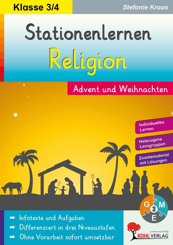 Produktbild: Stationenlernen Religion / Grundschule | Stefanie Kraus