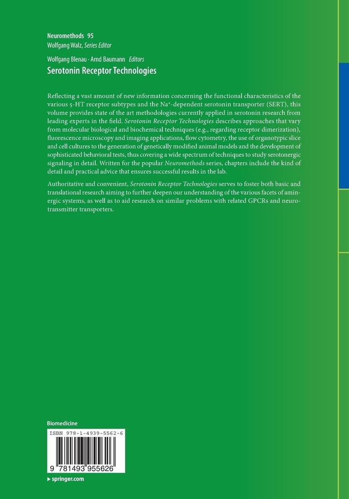 Weitere Ansicht: Serotonin Receptor Technologies