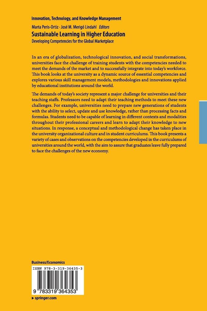 Weitere Ansicht: Sustainable Learning in Higher Education