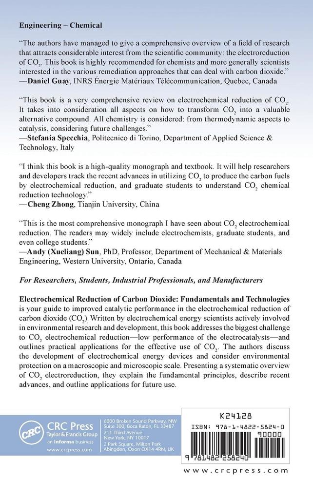 Weitere Ansicht: Electrochemical Reduction of Carbon Dioxide