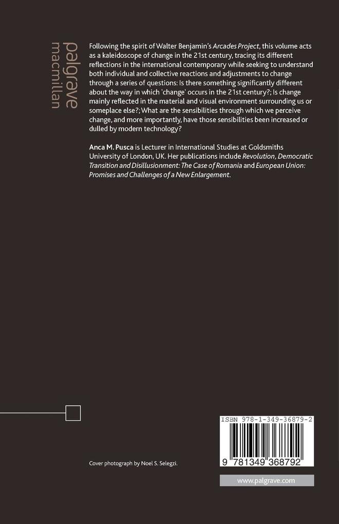Weitere Ansicht: Walter Benjamin and the Aesthetics of Change
