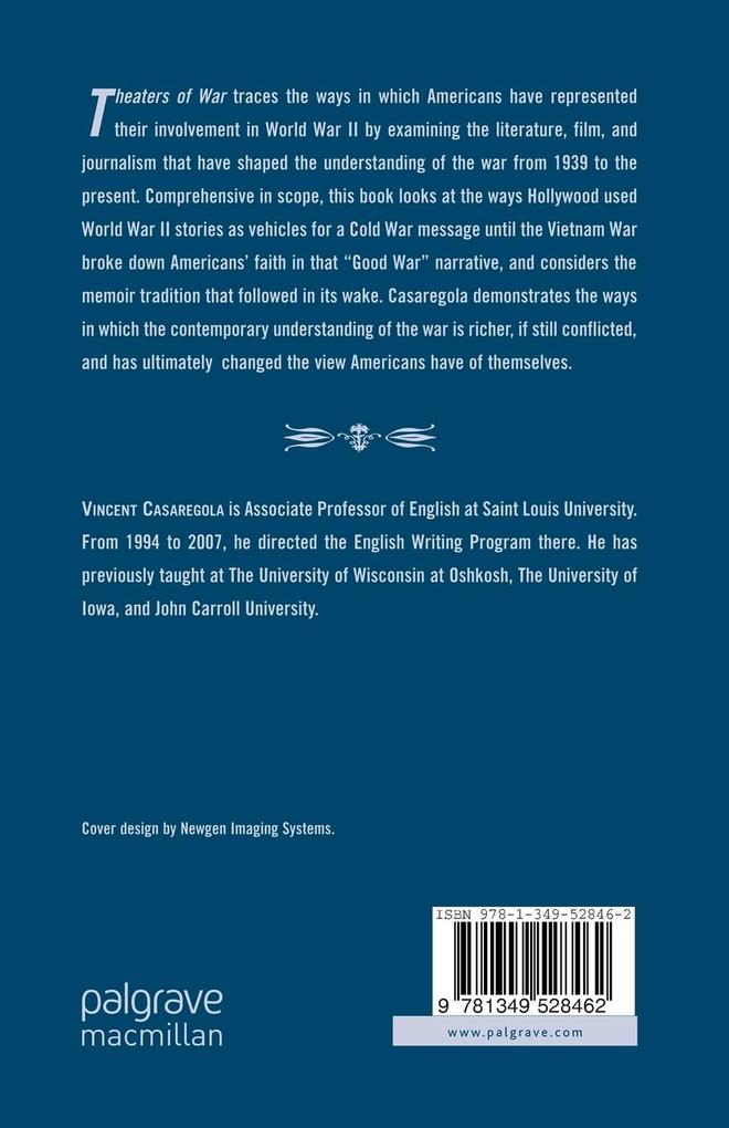 Weitere Ansicht: Theaters of War | V. Casaregola