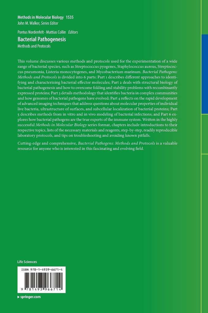 Weitere Ansicht: Bacterial Pathogenesis