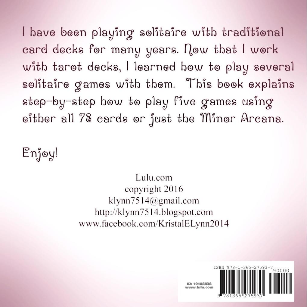 Weitere Ansicht: Tarot Solitaire | Kristal E. Lynn