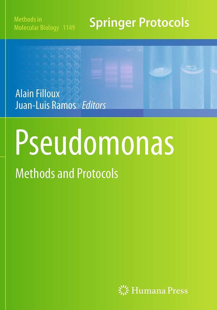 Produktbild: Pseudomonas Methods and Protocols