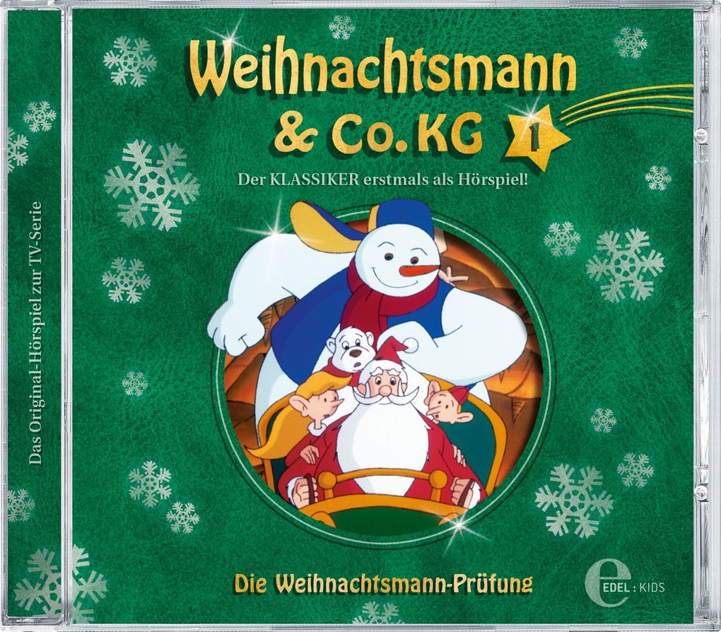 Produktbild: Weihnachtsmann & Co. KG - Die Wehnachtsmann-Prüfung. Tl.1, 1 Audio-CD