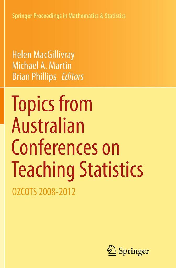 Produktbild: Topics from Australian Conferences on Teaching Statistics