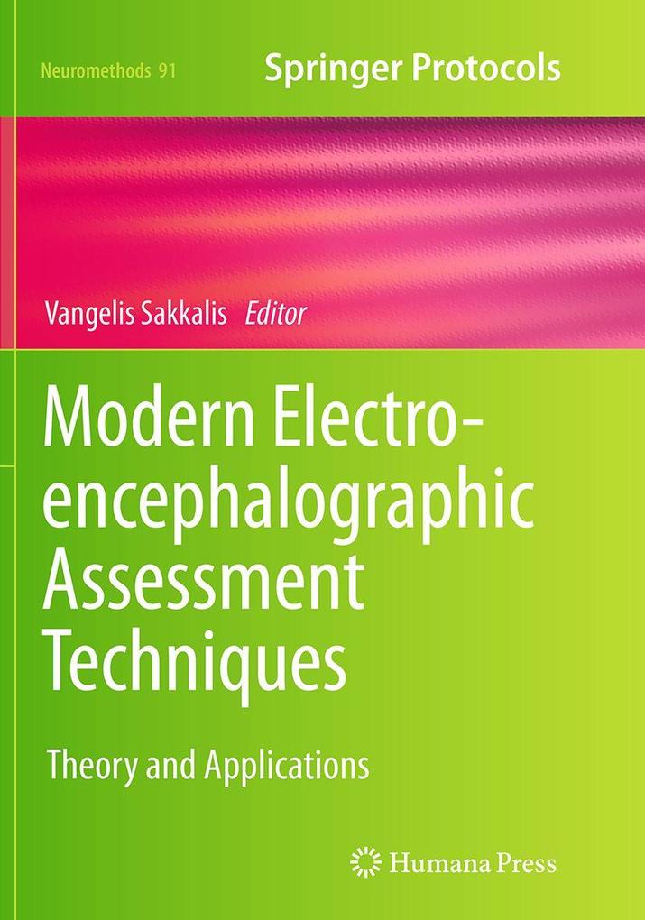 Produktbild: Modern Electroencephalographic Assessment Techniques