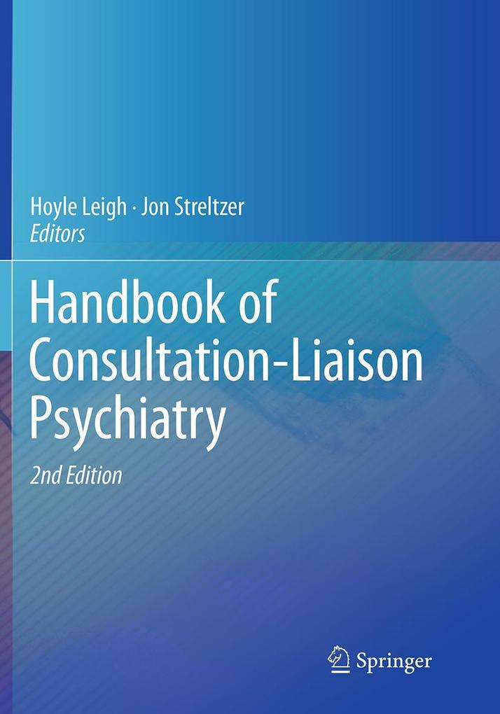 Produktbild: Handbook of Consultation-Liaison Psychiatry