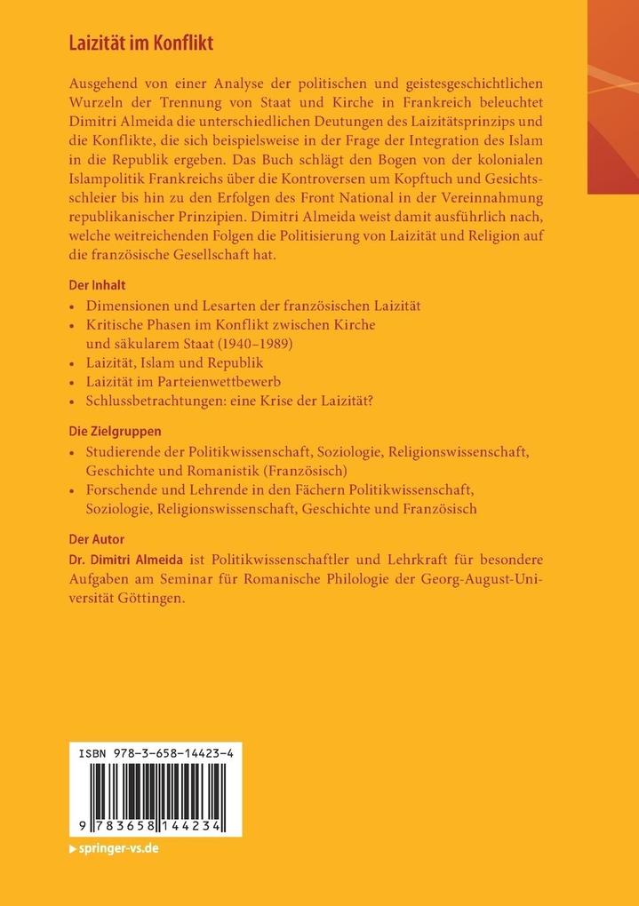 Weitere Ansicht: Laizität im Konflikt | Dimitri Almeida