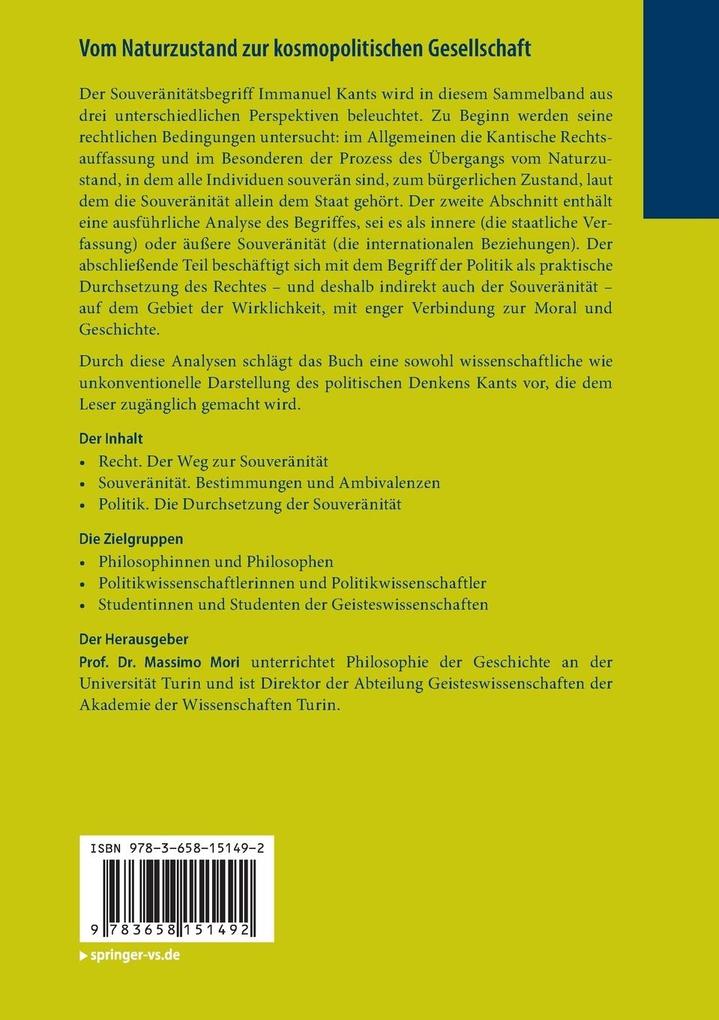 Weitere Ansicht: Vom Naturzustand zur kosmopolitischen Gesellschaft