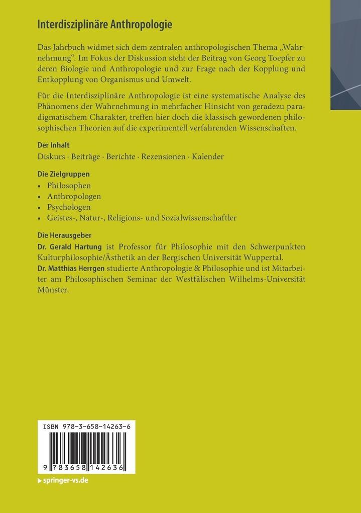 Weitere Ansicht: Interdisziplinäre Anthropologie