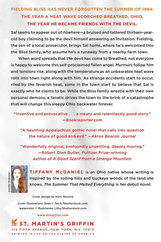 Weitere Ansicht: Summer That Melted Everything | Tiffany Mcdaniel