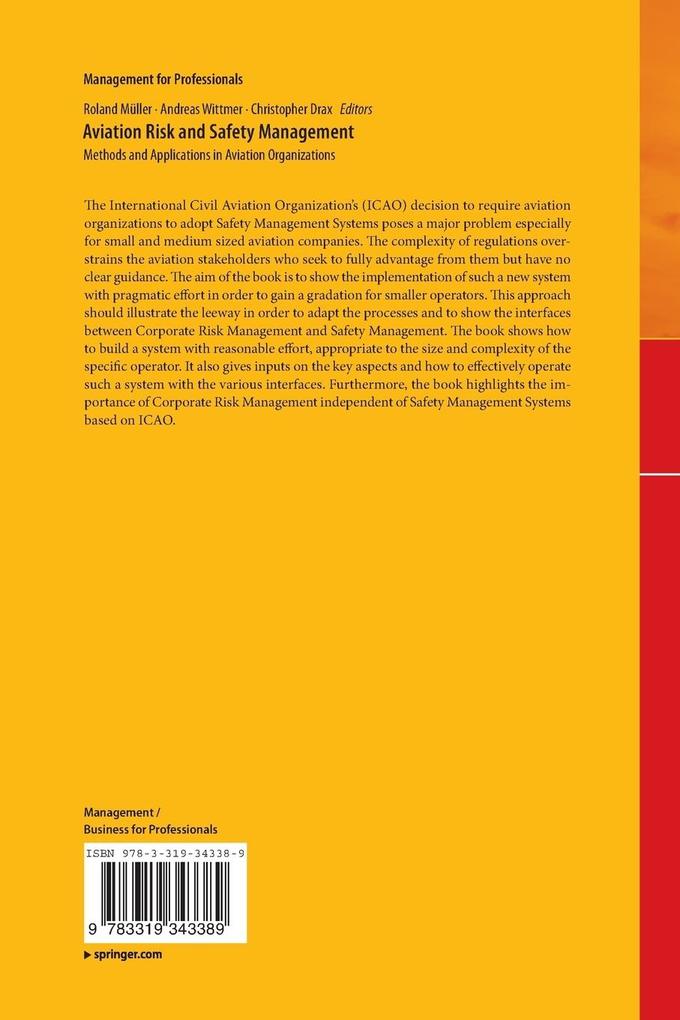 Weitere Ansicht: Aviation Risk and Safety Management