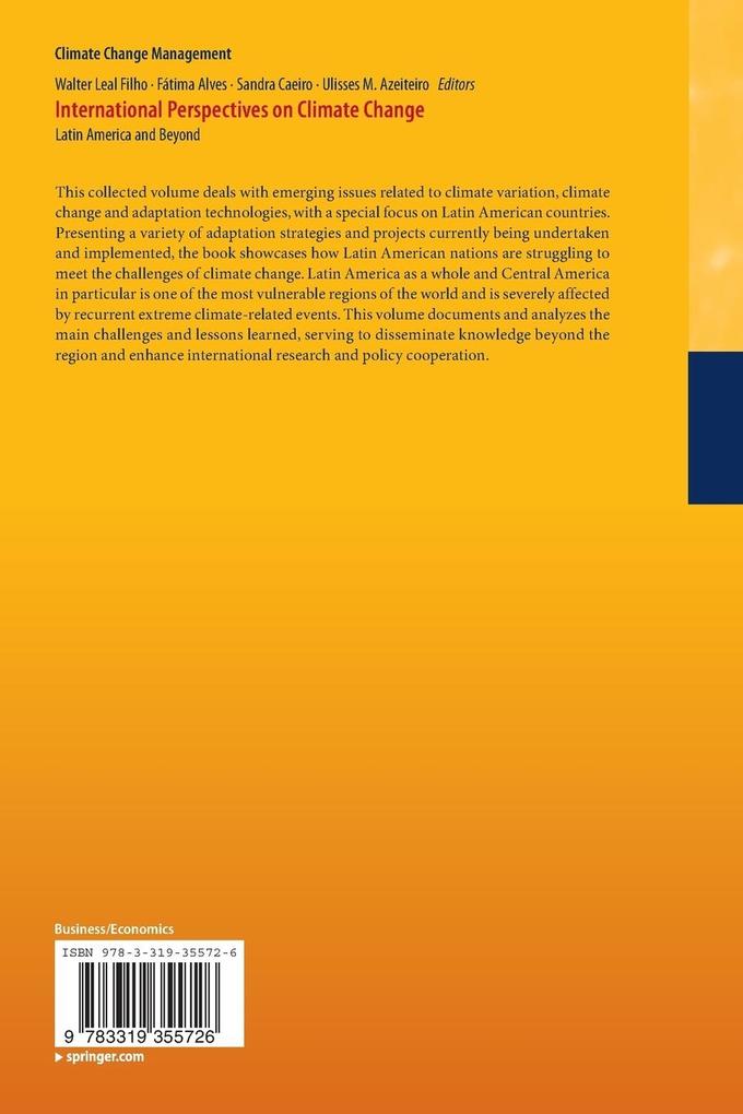 Weitere Ansicht: International Perspectives on Climate Change