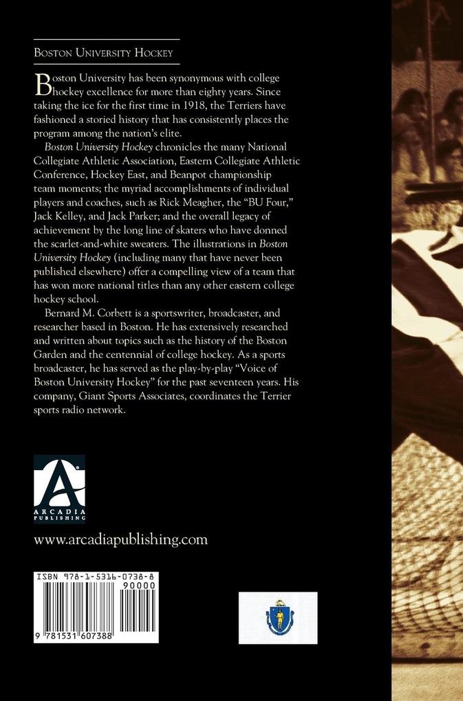 Weitere Ansicht: Boston University Hockey | Bernard M. Corbett, Bernie Corbett