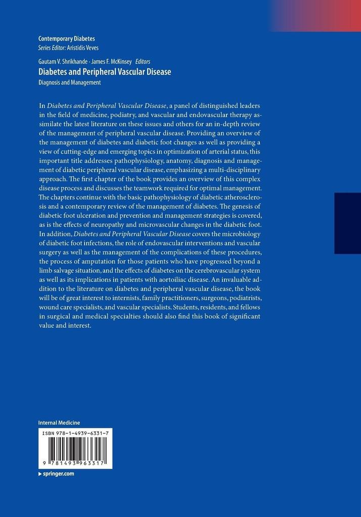 Weitere Ansicht: Diabetes and Peripheral Vascular Disease