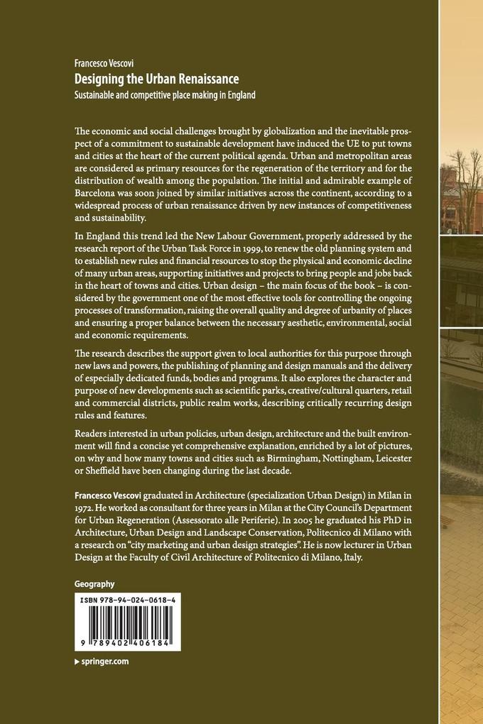 Weitere Ansicht: Designing the Urban Renaissance | Francesco Vescovi