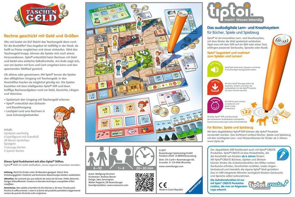 Weitere Ansicht: Ravensburger - Rechenspaß mit Taschengeld