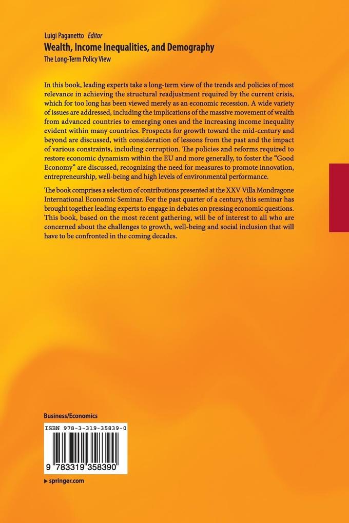 Weitere Ansicht: Wealth, Income Inequalities, and Demography