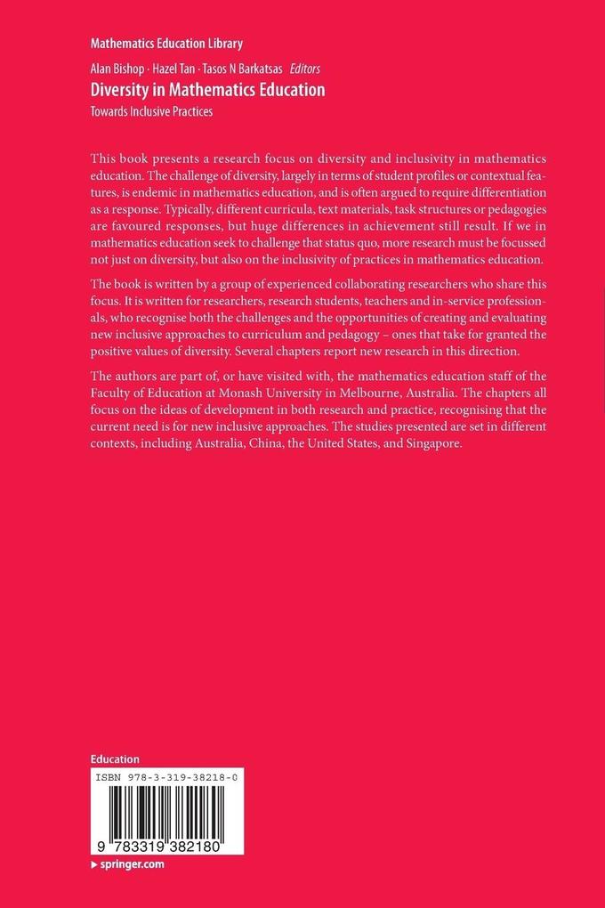 Weitere Ansicht: Diversity in Mathematics Education