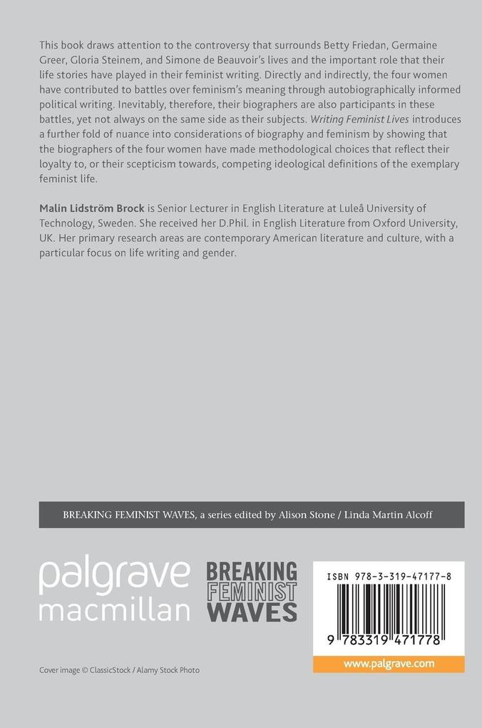 Weitere Ansicht: Writing Feminist Lives | Malin Lidström Brock