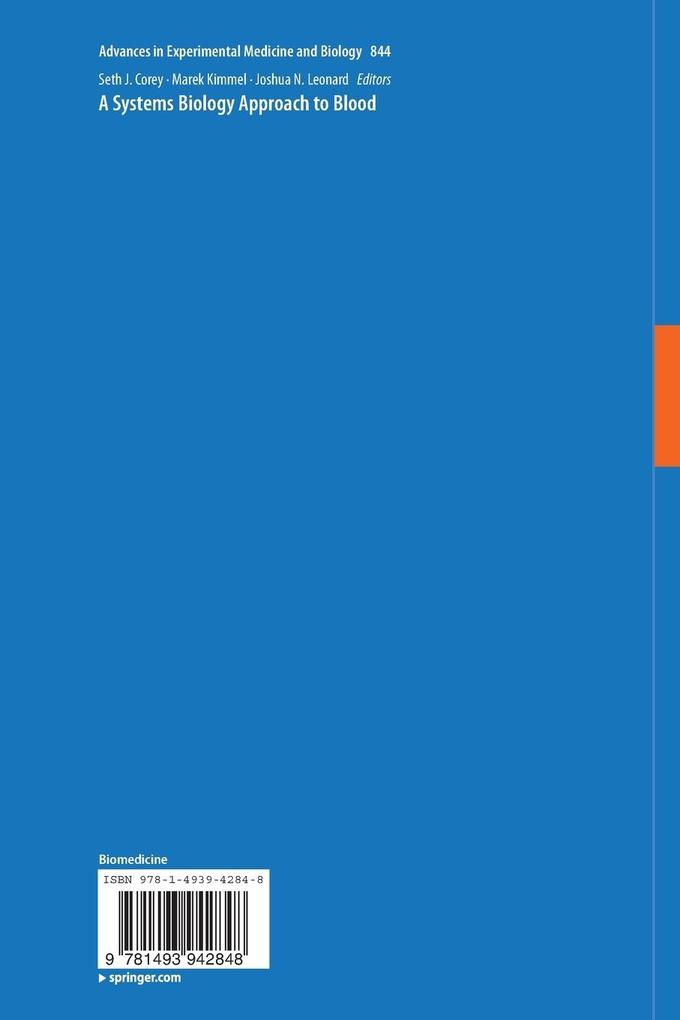 Weitere Ansicht: A Systems Biology Approach to Blood