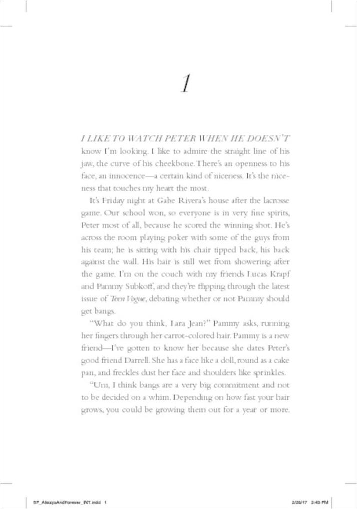 Weitere Ansicht: Always and Forever, Lara Jean | Jenny Han