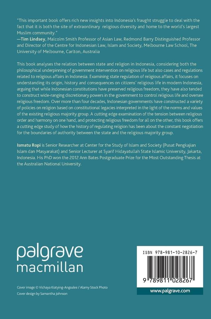 Weitere Ansicht: Religion and Regulation in Indonesia | Ismatu Ropi