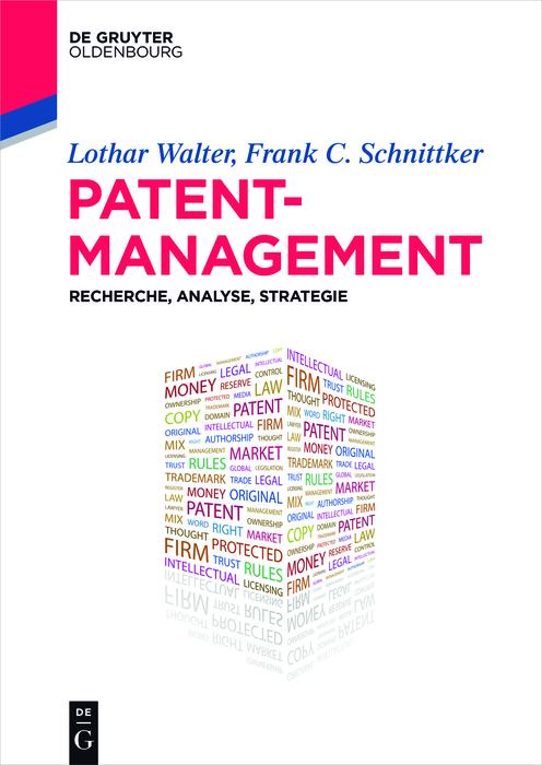 Produktbild: Patentmanagement | Lothar Walter, Frank C. Schnittker