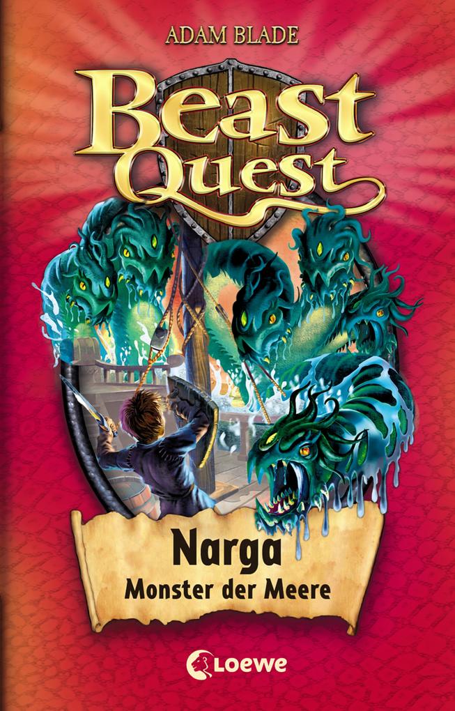 Produktbild: Beast Quest (Band 15) - Narga, Monster der Meere | Adam Blade