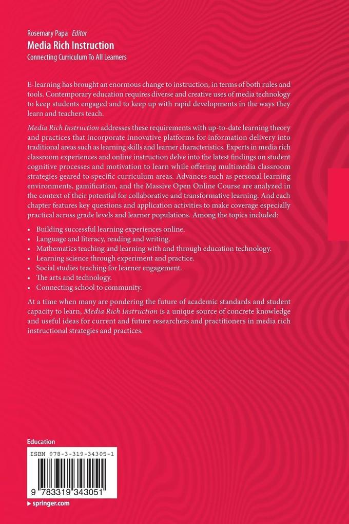 Weitere Ansicht: Media Rich Instruction