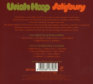 Produktbild: Salisbury (Expanded Edition) | Uriah Heep