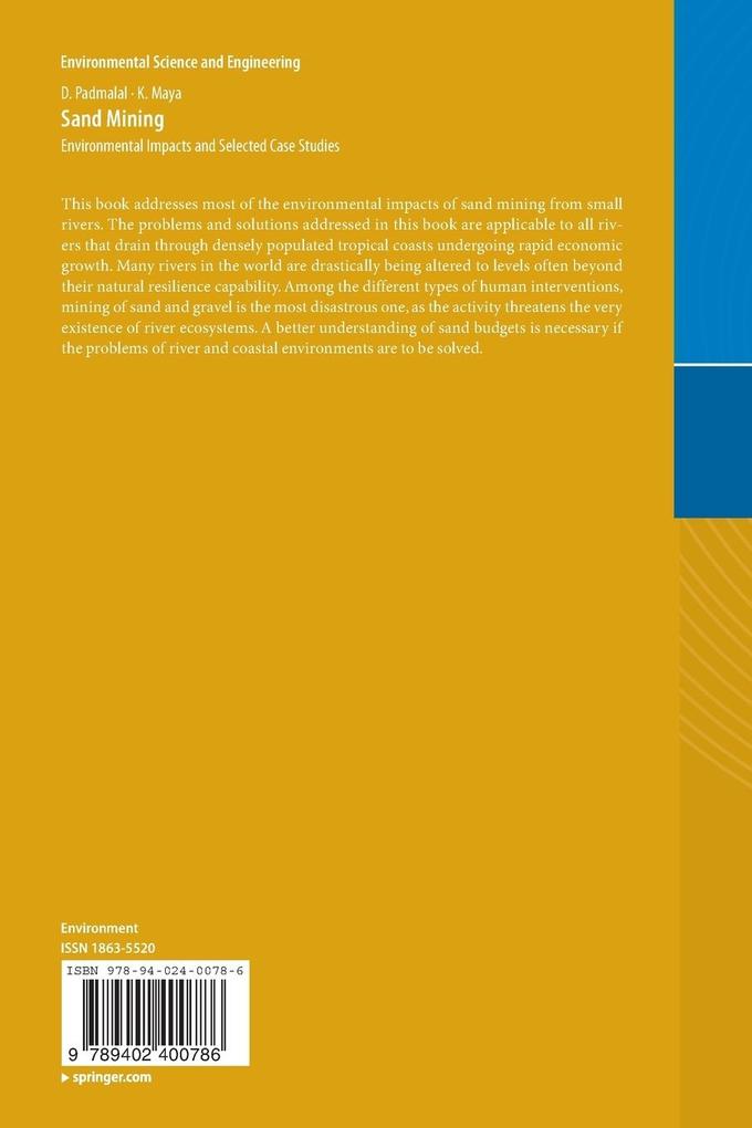 Weitere Ansicht: Sand Mining | K. Maya, D. Padmalal
