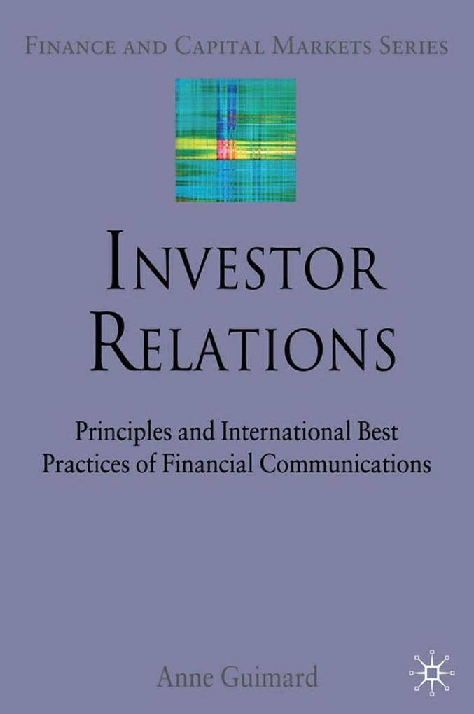 Produktbild: Investor Relations | A. Guimard