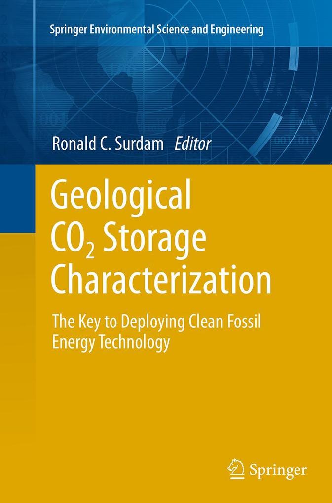 Produktbild: Geological CO2 Storage Characterization