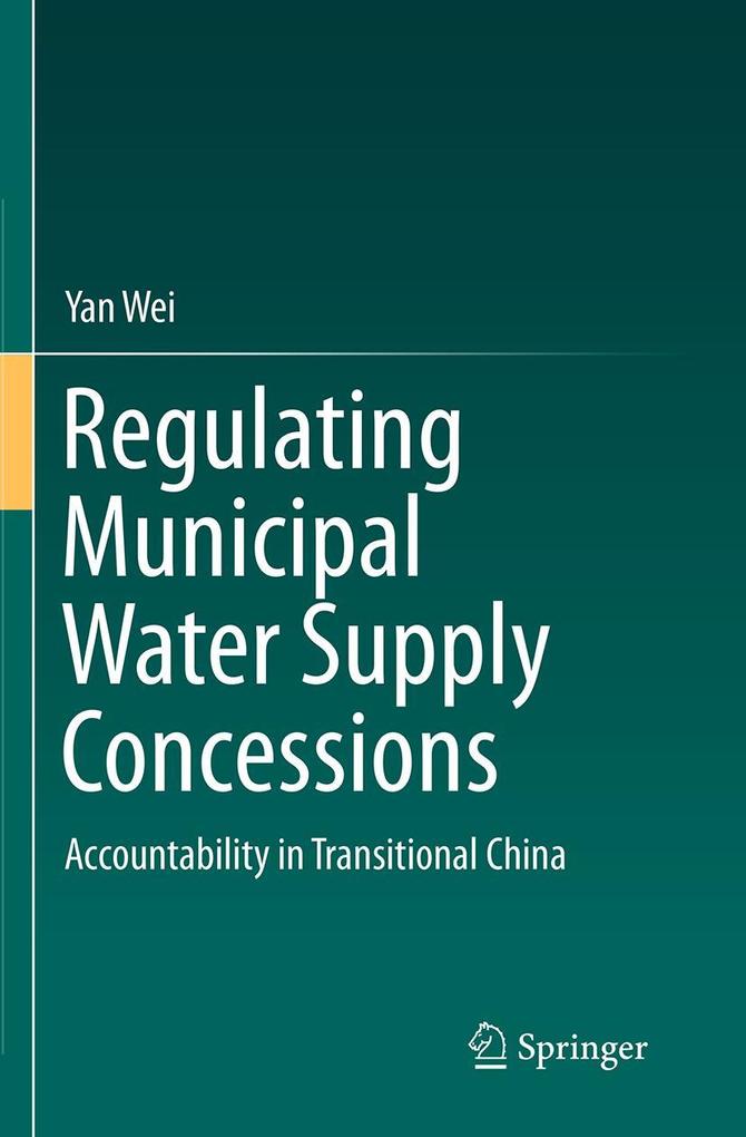 Produktbild: Regulating Municipal Water Supply Concessions | Yan Wei