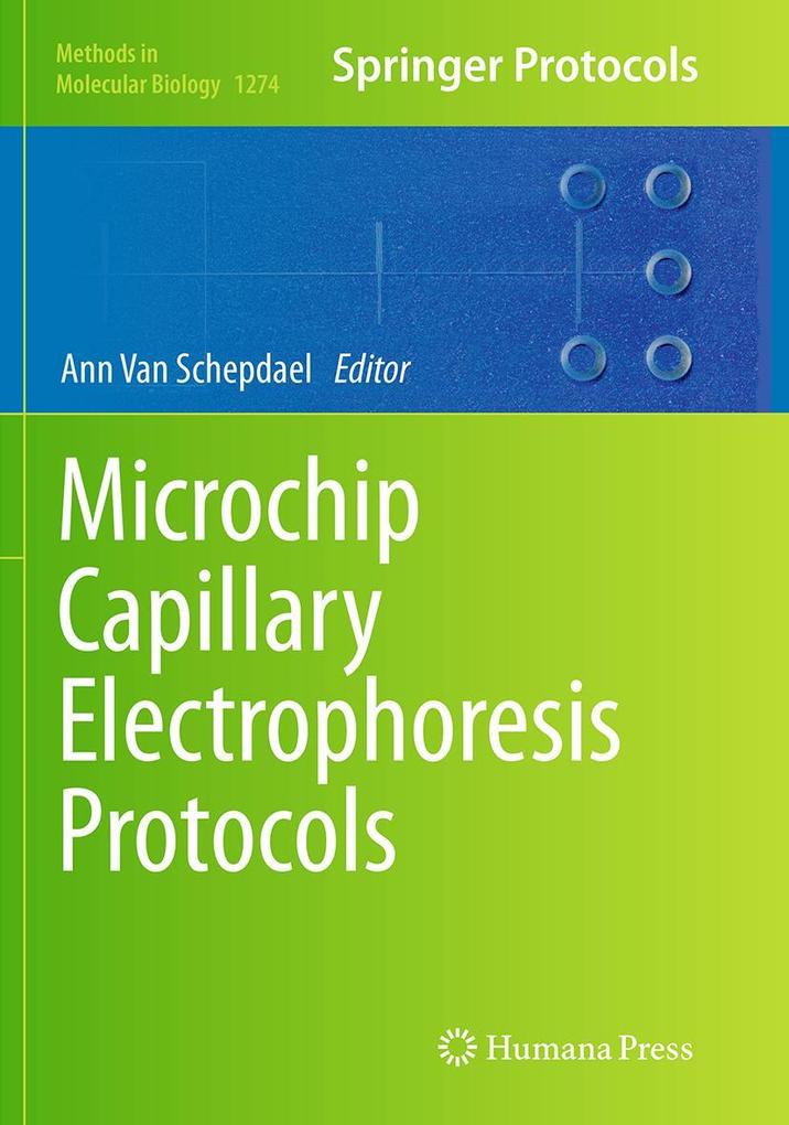Produktbild: Microchip Capillary Electrophoresis Protocols