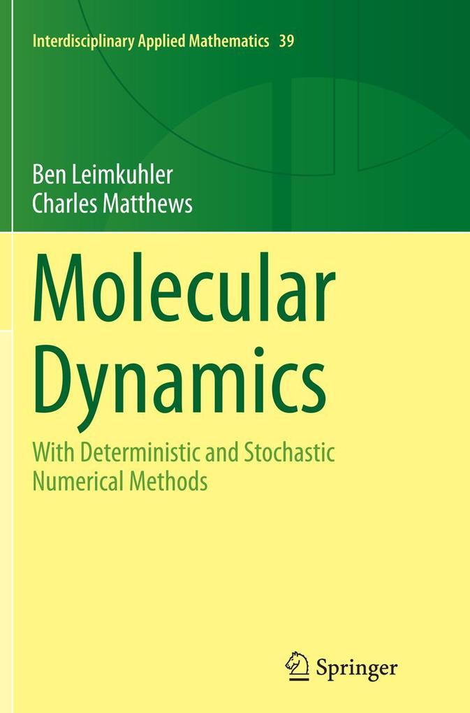 Produktbild: Molecular Dynamics | Ben Leimkuhler, Charles Matthews